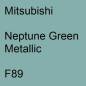 Preview: Mitsubishi, Neptune Green Metallic, F89.